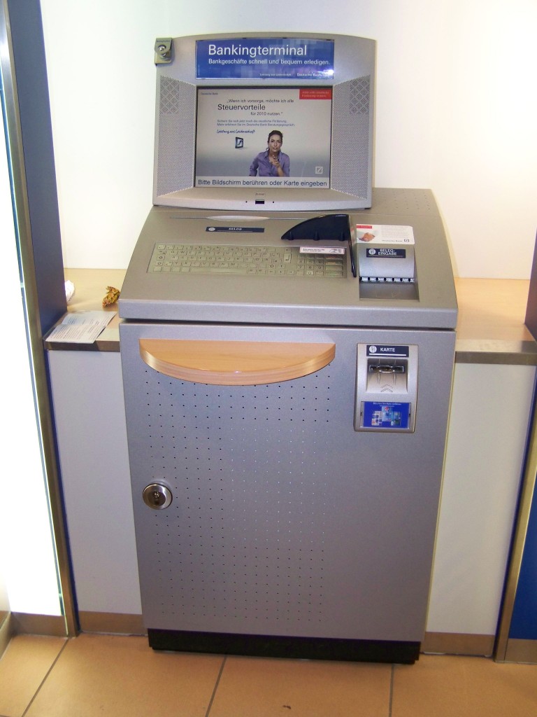 Überweisungsautomat Deutsche Bank